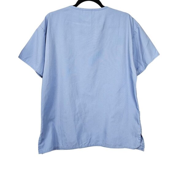 Dickies Scrubs Blue Pant and Tops Set Of 3 - Picture 7 of 13